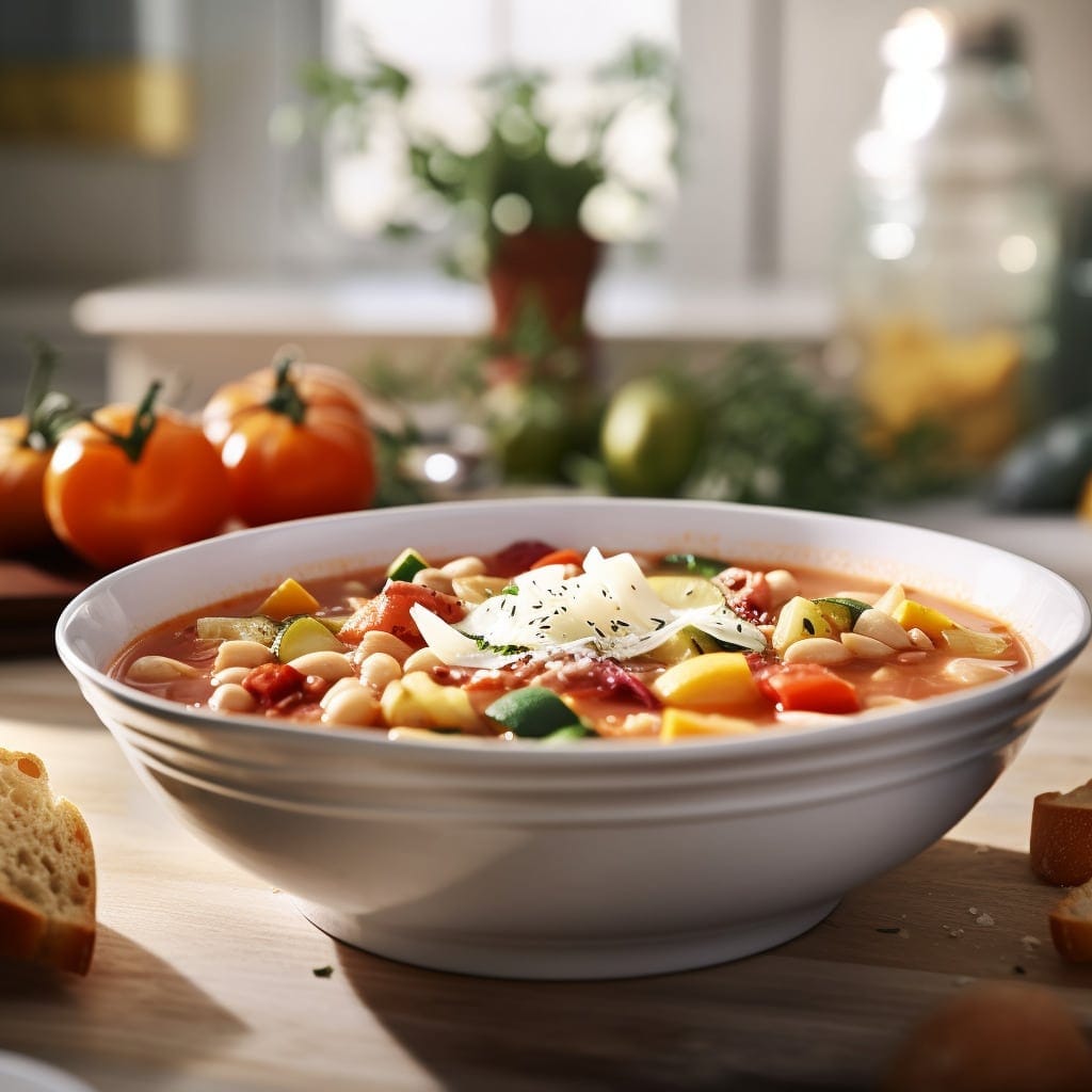 Delicious Italian Minestrone Soup recipe